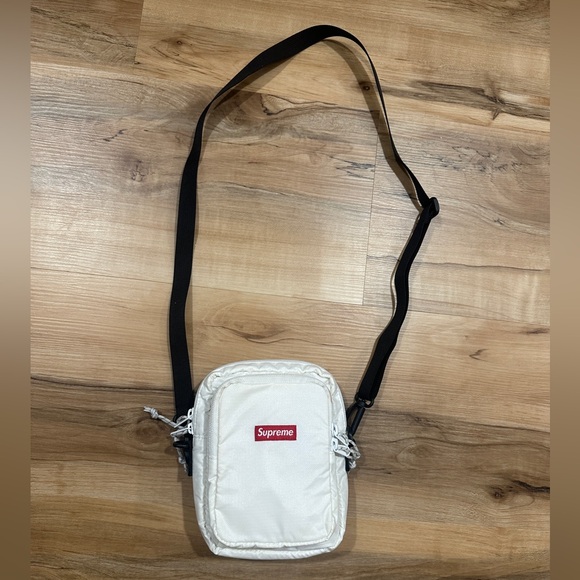 Supreme Cordura White Crossbody Bag - Picture 9 of 9